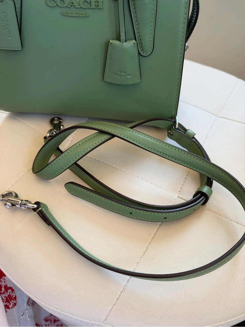 COACH Andrea Carryall Bag In Signature Jacquard/ Canvas